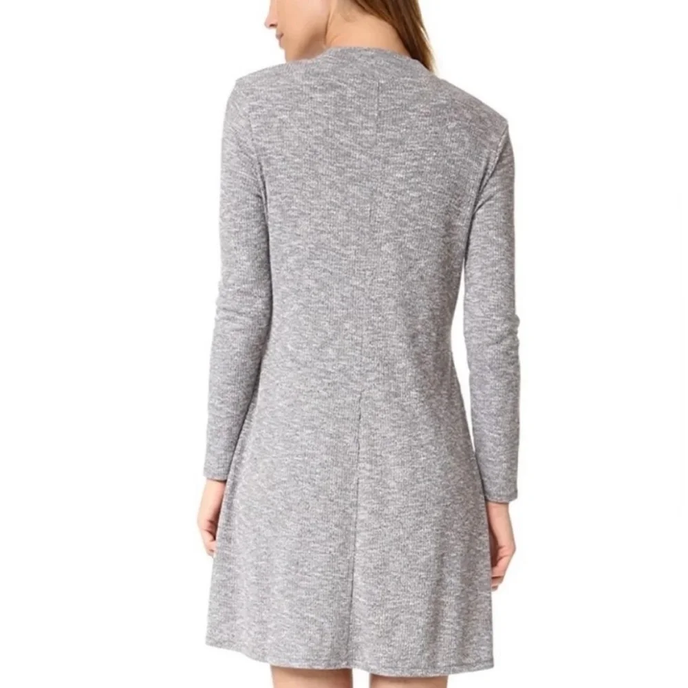 MADEWELL Gray Knit Mock Neck XS - Picture 2 of 7